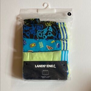 Lands' End Boys' Boxer Briefs Set